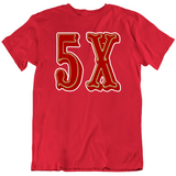 5 Championships 5x San Francisco Football Fan V2 T Shirt