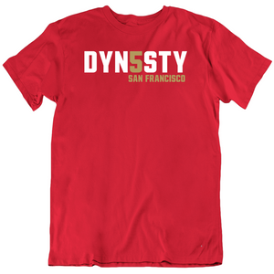 San Francisco Dyn5sty San Francisco Football Fan T Shirt