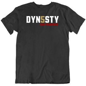 San Francisco Dyn5sty San Francisco Football Fan V2 T Shirt