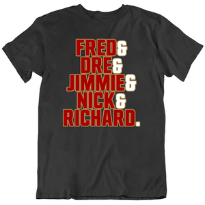Defense Fred Dre Jimmie Nick Richard San Francisco Football Fan V2 T Shirt