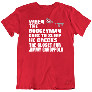 Jimmy Garoppolo Boogeyman San Francisco Football Fan T Shirt