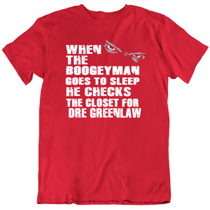 Dre Greenlaw Boogeyman San Francisco Football Fan T Shirt