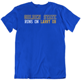 Golden State Runs On Larry Ob Golden State Basketball Fan V2 T Shirt