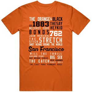 The Legend Of San Francisco Banner San Francisco Sf Baseball Fan V3 T Shirt