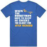 Mitch Richmond Boogeyman Golden State Basketball Fan T Shirt