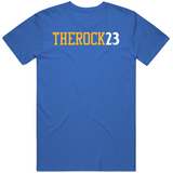 Mitch Richmond The Rock 23 Golden State Basketball Fan T Shirt