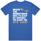 Rick Barry Boogeyman Golden State Basketball Fan T Shirt