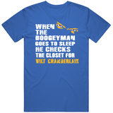 Wilt Chamberlain Boogeyman Golden State Basketball Fan T Shirt