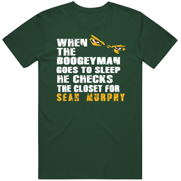 Sean Murphy Boogeyman Oakland Baseball Fan T Shirt