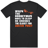 Buster Posey Boogeyman San Francisco Baseball Fan T Shirt