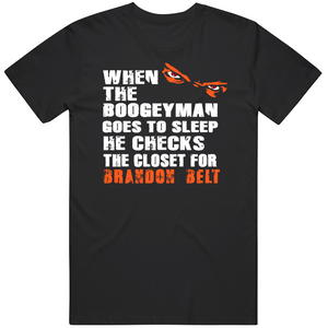 Brandon Belt Boogeyman San Francisco Baseball Fan T Shirt