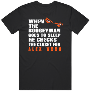 Alex Wood Boogeyman San Francisco Baseball Fan T Shirt