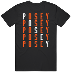 Buster Posey X5 San Francisco Baseball Fan V2 T Shirt