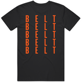 Brandon Belt X5 San Francisco Baseball Fan T Shirt