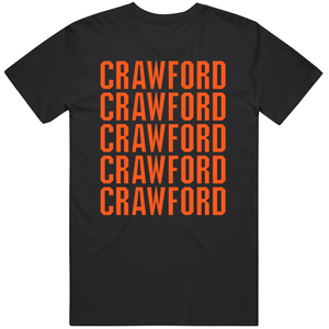 Brandon Crawford X5 San Francisco Baseball Fan T Shirt