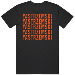 Mike Yastrzemski X5 San Francisco Baseball Fan T Shirt