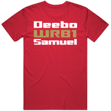 Deebo Samuel Wrb1 San Francisco Football Fan T Shirt