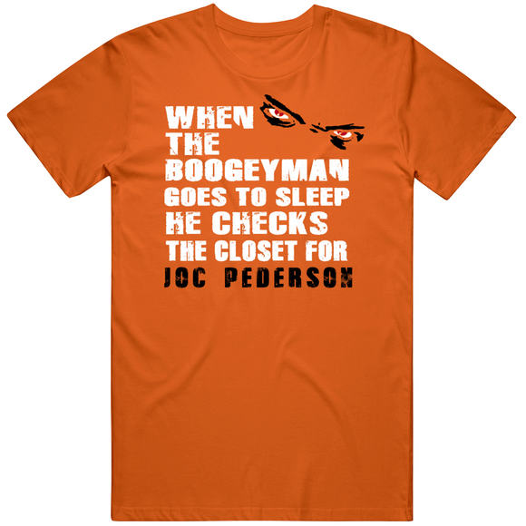 Joc Pederson Boogeyman San Francisco Baseball Fan T Shirt