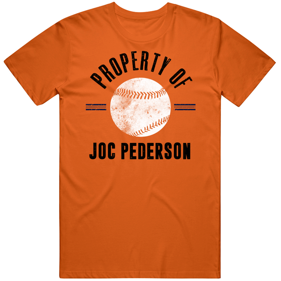 Joc Pederson Property Of San Francisco Baseball Fan T Shirt