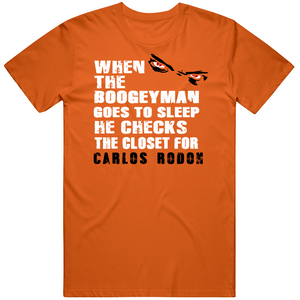 Carlos Rodon Boogeyman San Francisco Baseball Fan T Shirt