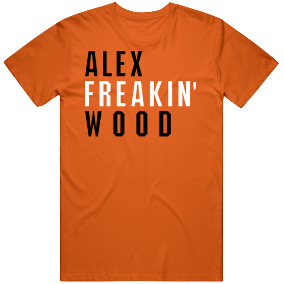 Alex Wood Freakin San Francisco Baseball Fan T Shirt