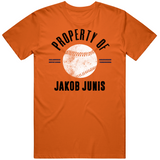 Jakob Junis Porperty Of San Francisco Baseball Fan V2 T Shirt