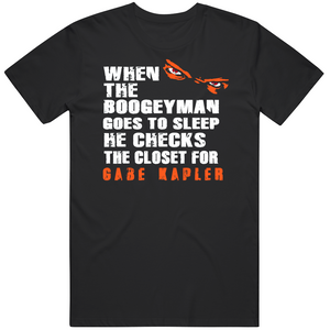 Gabe Kapler Boogeyman San Francisco Baseball Fan V2 T Shirt