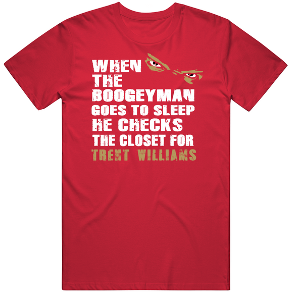 Trent Williams Boogeyman San Francisco Football Fan T Shirt