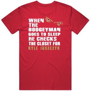 Kyle Juszczyk Boogeyman San Francisco Football Fan T Shirt