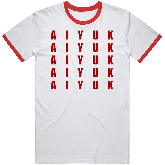 Brandon Aiyuk X5 San Francisco Football Fan V3 T Shirt