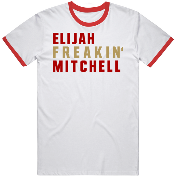 Elijah Mitchell Freakin San Francisco Football Fan V3 T Shirt