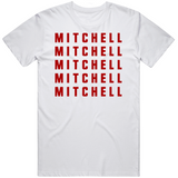 Elijah Mitchell X5 San Francisco Football Fan V2 T Shirt