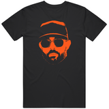 Gabe Kapler Silhouette San Francisco Baseball Fan T Shirt