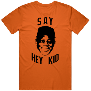 Willie Mays Say Hey Kid Legend San Francisco Baseball Fan T Shirt