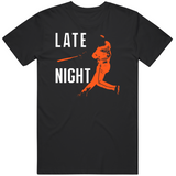 LaMonte Wade Jr Late Night San Francisco Baseball Fan T Shirt