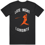 LaMonte Wade Jr Late Night San Francisco Baseball Fan V2 T Shirt