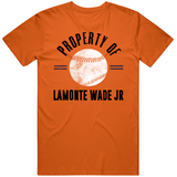 LaMonte Wade Jr Property Of San Francisco Baseball Fan T Shirt