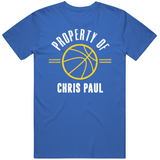 Chris Paul Property Of Golden State Basketball Fan T Shirt