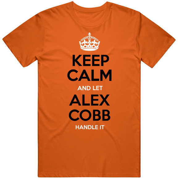 Alex Cobb Keep Calm San Francisco Baseball Fan T Shirt