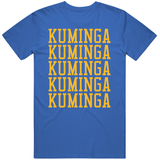 Jonathan Kuminga X5 Golden State Basketball Fan T Shirt