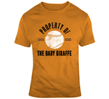 Brandon Belt The Baby Giraffe Property San Francisco Baseball Fan T Shirt