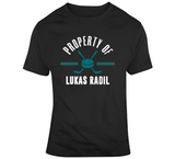 Lukas Radil Property Of San Jose Hockey Fan T Shirt