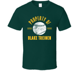 Blake Treinen Property Of Oakland Baseball Fan T Shirt