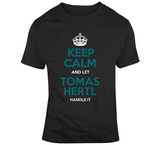 Tomas Hertl Keep Calm San Jose Hockey Fan T Shirt