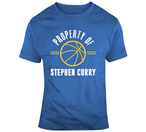 Stephen Curry Property Golden State Basketball Fan T Shirt