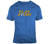 Klay Thompson Klay All Day Golden State Basketball Fan T Shirt