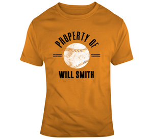 Will Smith Property San Francisco Baseball Fan T Shirt