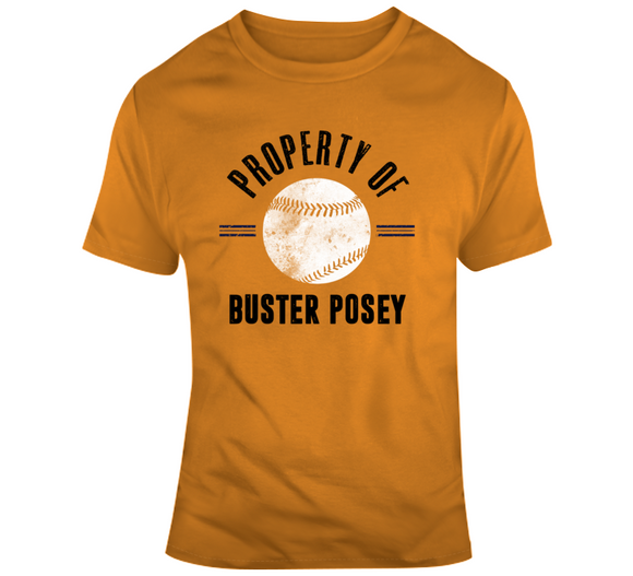 Buster Posey Property San Francisco Baseball Fan T Shirt