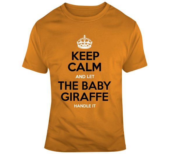 Brandon Belt The Baby Giraffe Keep Calm San Francisco Baseball Fan T Shirt