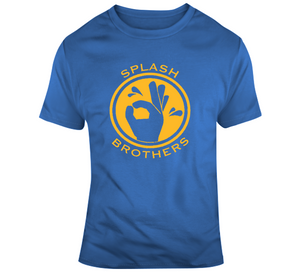 Splash Brothers Curry Thompson Golden State Basketball Fan V2 T Shirt